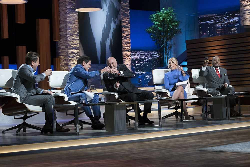 Alexander Simone (Arizona State, 2016) SHARK TANK - “Episode 907” - Two firefighters and entrepreneurs from Pembroke Pines, Florida, introduce their healthy, smoked fish dip; a hair- and beard-cutting template from an entrepreneur in Chapel Hill, North Carolina; two entrepreneurs from Vancouver, Washington, who created a unique hybrid of a stuffed animal and blanket for families on the go; and a device that chills an entire bottle of wine in just 30 seconds from an entrepreneur in San Francisco, California, on “Shark Tank,” SUNDAY, NOV. 12 (10:00-11:00 p.m. EST), on The ABC Television Network. (ABC/Eddy Chen) LORI GREINER, KEVIN O’LEARY, ALEXANDER SIMONE (PRONTO CONCEPTS)