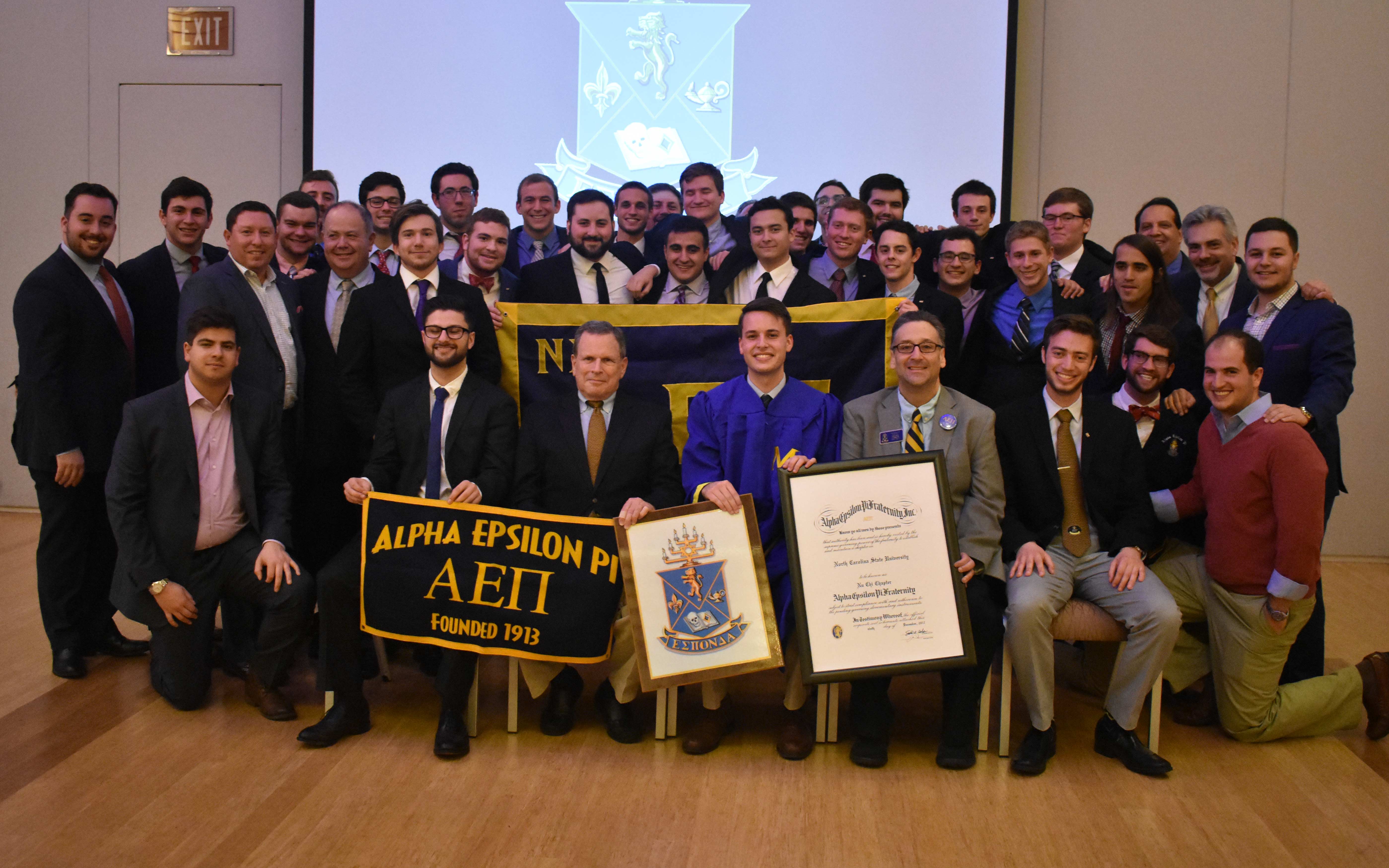 NC State AEPi Chartering Ceremony